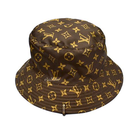 lv reversible bucket hat|louis vuitton bucket hat men.